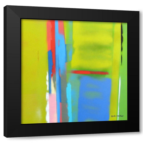 Urban Summer 6 Black Modern Wood Framed Art Print with Double Matting by Miller, Gil