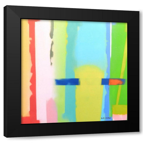 Urban Summer 11 Black Modern Wood Framed Art Print by Miller, Gil
