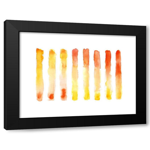 Fading Black Modern Wood Framed Art Print by Muren, Nancy LaBerge