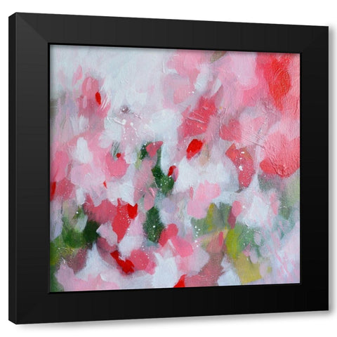 Annie Black Modern Wood Framed Art Print by Marrison, TA