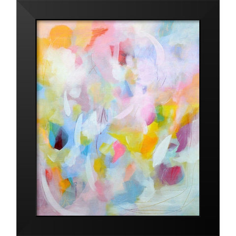 Bella Black Modern Wood Framed Art Print by Marrison, TA