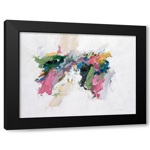 Reviving Black Modern Wood Framed Art Print by McCourt, Suzanne