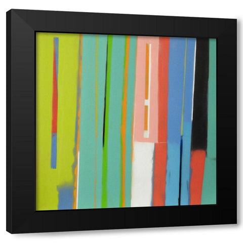 Urban Summer 20 Black Modern Wood Framed Art Print by Miller, Gil