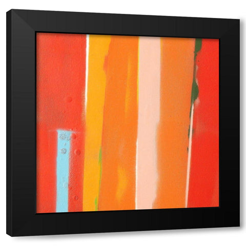 Urban Summer 29 Black Modern Wood Framed Art Print with Double Matting by Miller, Gill