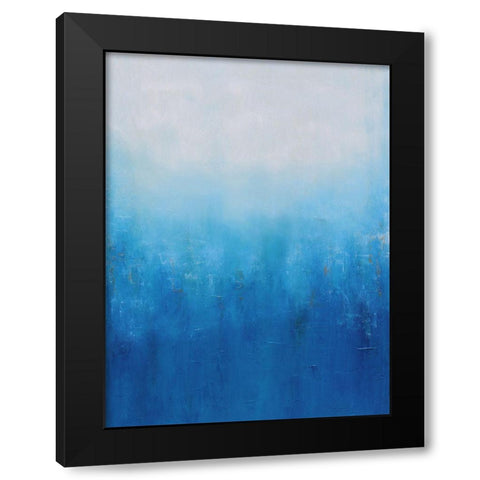 Watershed Black Modern Wood Framed Art Print by Moehr, KR