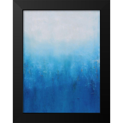 Watershed Black Modern Wood Framed Art Print by Moehr, KR