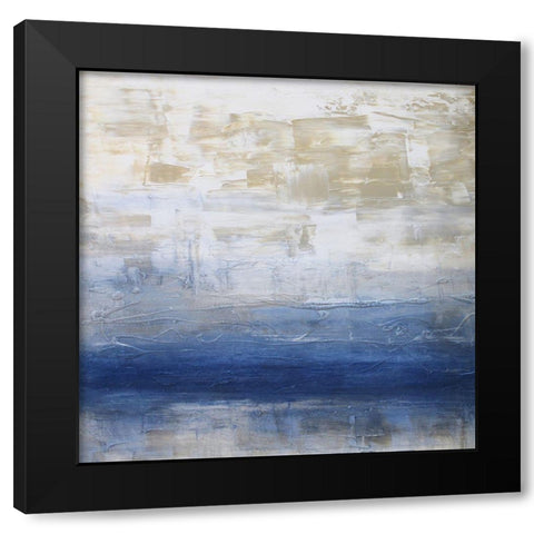 Its Not Over Black Modern Wood Framed Art Print by Moehr, KR