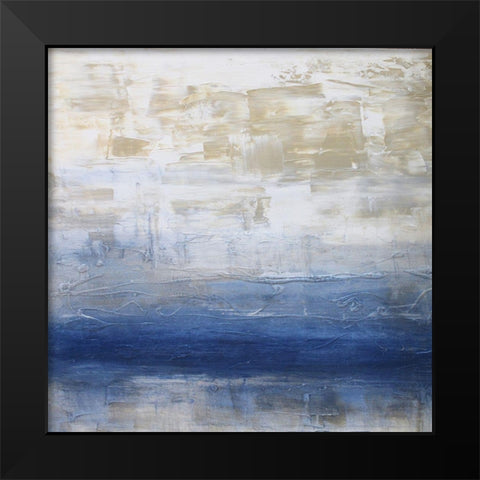 Its Not Over Black Modern Wood Framed Art Print by Moehr, KR