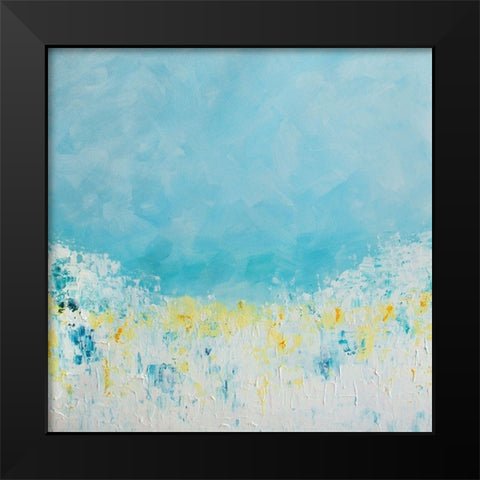 Sweet Bliss Black Modern Wood Framed Art Print by Moehr, KR