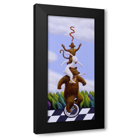 The Talent Show Black Modern Wood Framed Art Print with Double Matting by Miles, Chris