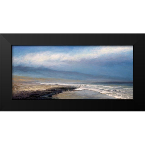 Eye of God Black Modern Wood Framed Art Print by Mote, Michael