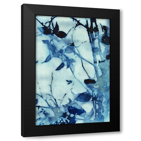 Abstraction Black Modern Wood Framed Art Print with Double Matting by McCurdy, Krista