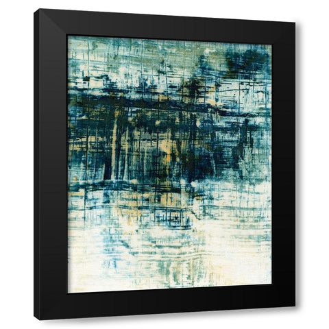 Inclement Weather Black Modern Wood Framed Art Print by McCurdy, Krista