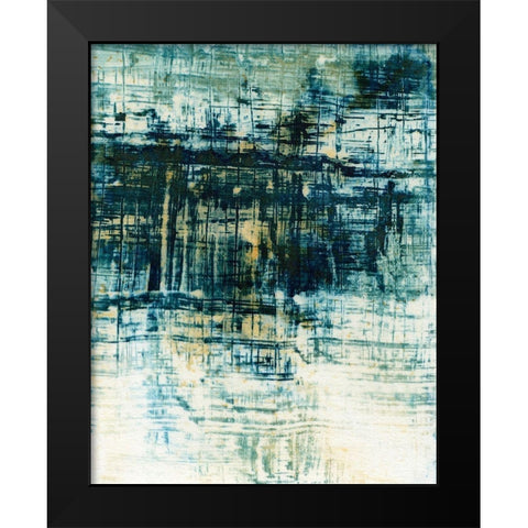 Inclement Weather Black Modern Wood Framed Art Print by McCurdy, Krista