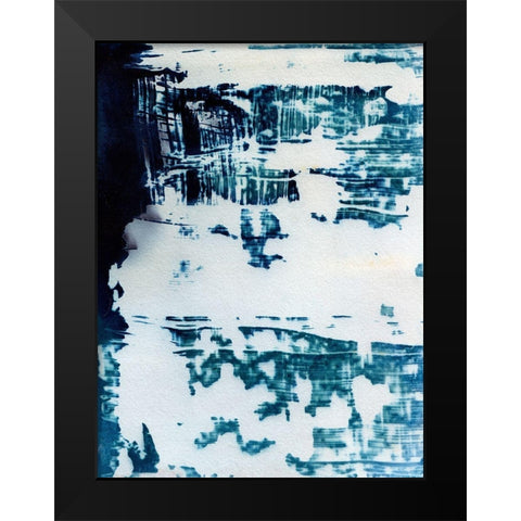 Plaster Black Modern Wood Framed Art Print by McCurdy, Krista