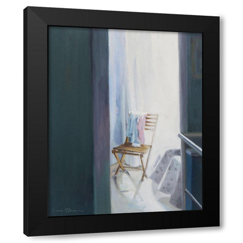 Noon in August Black Modern Wood Framed Art Print by Merino, Carmen