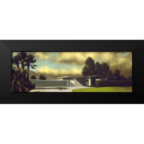 Another Green World Black Modern Wood Framed Art Print by Monzon, Rick