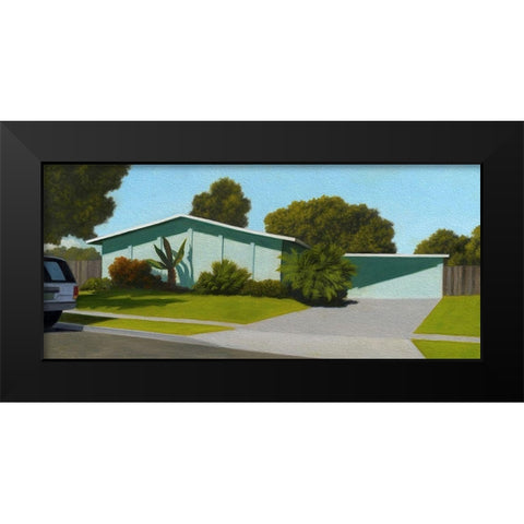 Ventura Black Modern Wood Framed Art Print by Monzon, Rick