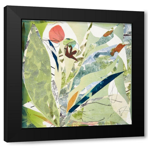 Ilhabela Black Modern Wood Framed Art Print with Double Matting by MacCollum, Cynthia