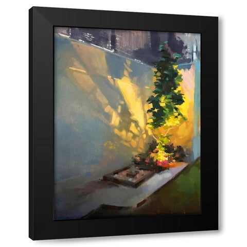 The Hour That I Love Black Modern Wood Framed Art Print by Merino, Carmen