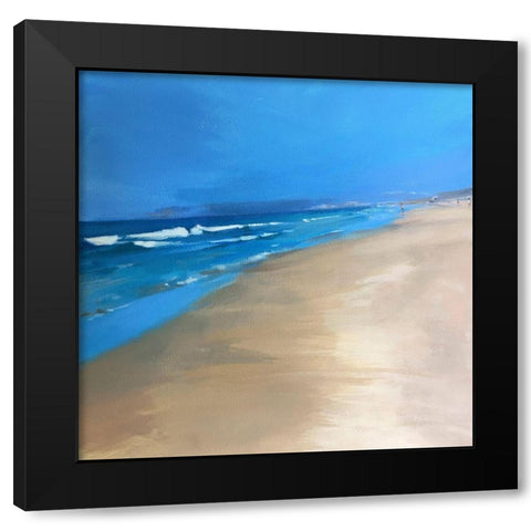Zahara No. 3 Black Modern Wood Framed Art Print by Merino, Carmen