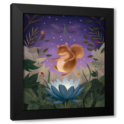 Ascension in Twilight Black Modern Wood Framed Art Print by Matarazzo, Gina