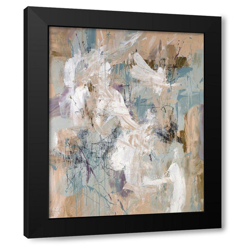 Sea Changes Black Modern Wood Framed Art Print by McCourt, Suzanne