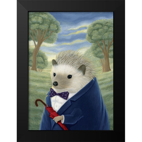 Wendell P Frizzmerantz Black Modern Wood Framed Art Print by Matarazzo, Gina