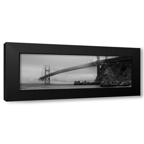 Horseshoe Bay Black Modern Wood Framed Art Print with Double Matting by Melville, Craig