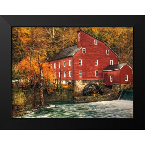 Country Living Black Modern Wood Framed Art Print by Mikaels, Natalie