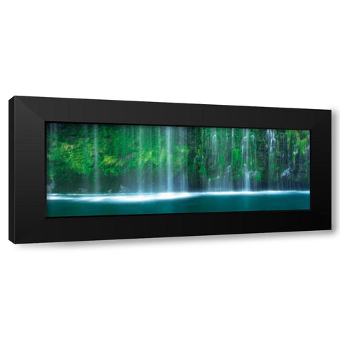 Hidden Paradise Black Modern Wood Framed Art Print by Mikaels, Natalie