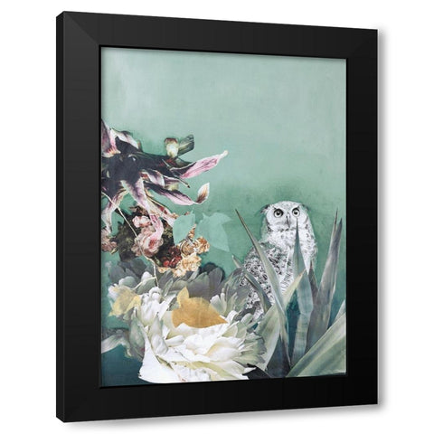 Haute Couture 8 Black Modern Wood Framed Art Print with Double Matting by Design Fabrikken