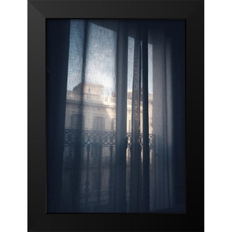 Dozen Black Modern Wood Framed Art Print by Design Fabrikken