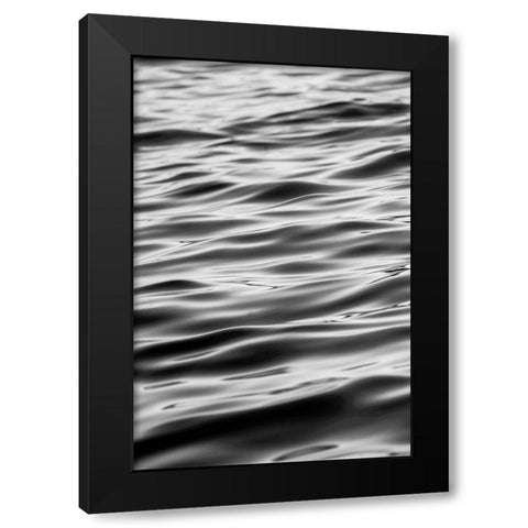Surface Black Modern Wood Framed Art Print with Double Matting by Design Fabrikken