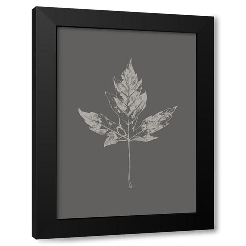 Botanica 5 Black Modern Wood Framed Art Print with Double Matting by Design Fabrikken