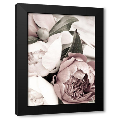 Opulent 1 Black Modern Wood Framed Art Print by Design Fabrikken