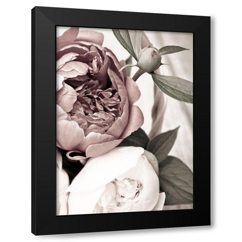 Opulent 2 Black Modern Wood Framed Art Print by Design Fabrikken