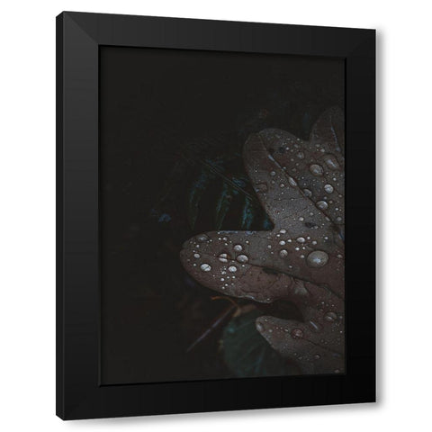 Secret 5 Black Modern Wood Framed Art Print with Double Matting by Design Fabrikken