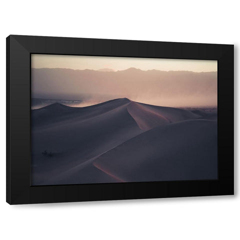 From This Day Forth Black Modern Wood Framed Art Print by Design Fabrikken