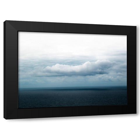 Bishop 3 Black Modern Wood Framed Art Print with Double Matting by Design Fabrikken