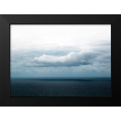 Bishop 3 Black Modern Wood Framed Art Print by Design Fabrikken
