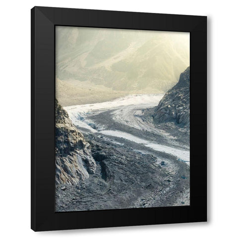 Bishop 11 Black Modern Wood Framed Art Print with Double Matting by Design Fabrikken