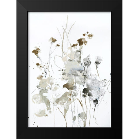 These Days 2 Black Modern Wood Framed Art Print by Design Fabrikken