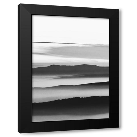 Mystic Scenery 3 Black Modern Wood Framed Art Print by Design Fabrikken