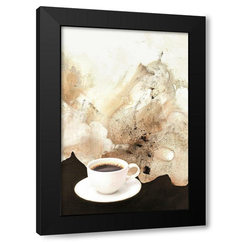 The Art of Taste 2 Black Modern Wood Framed Art Print with Double Matting by Design Fabrikken