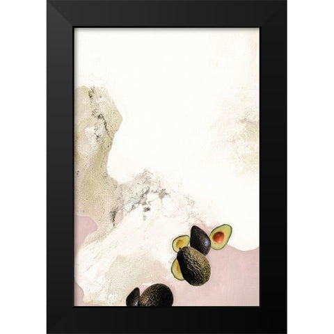 The Art of Taste 3 Black Modern Wood Framed Art Print by Design Fabrikken