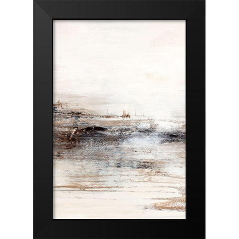 Lifestyle 1 Black Modern Wood Framed Art Print by Design Fabrikken
