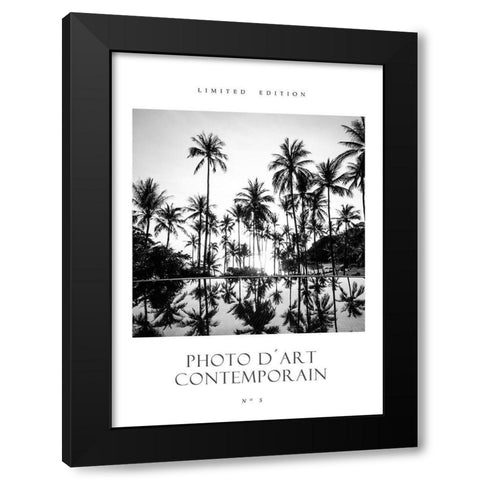 Photo DÂ´Art No 5 Black Modern Wood Framed Art Print by Design Fabrikken