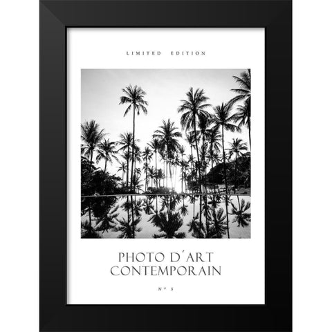 Photo DÂ´Art No 5 Black Modern Wood Framed Art Print by Design Fabrikken