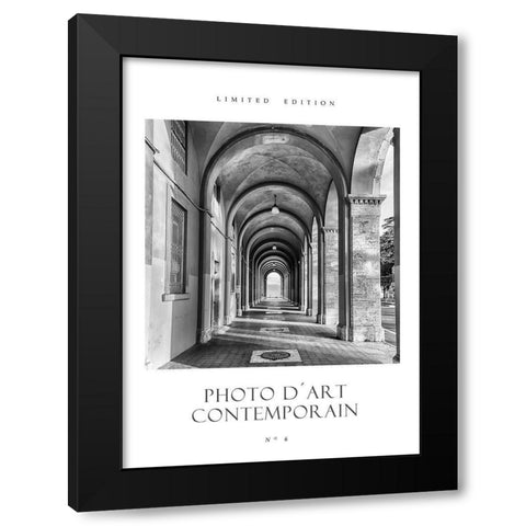 Photo DÂ´Art No 6 Black Modern Wood Framed Art Print by Design Fabrikken